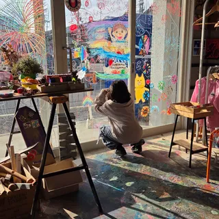 阿児茜（ATELIER FIKA）（アートのお仕事体験（スクラッチアート））
